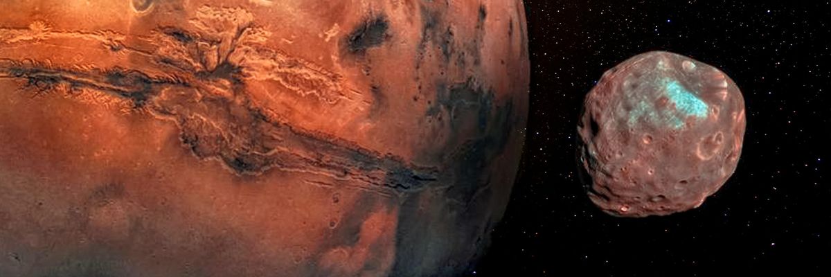 A Mars Phobos nevet viselő holdja