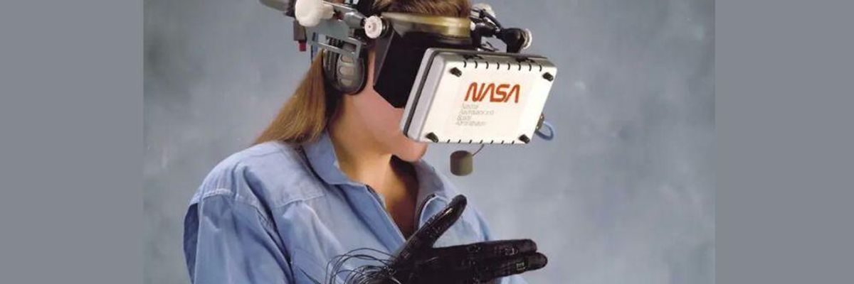 a NASA VR szemüvege 1980-ból