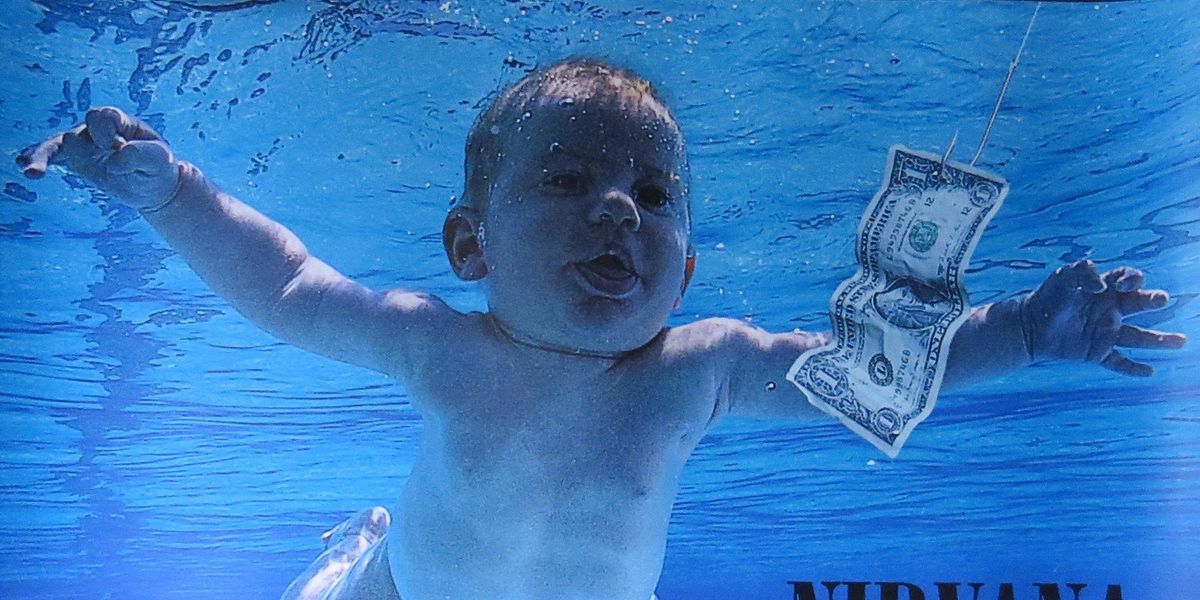 A Nirvana Nevermind című albumának borítója.
