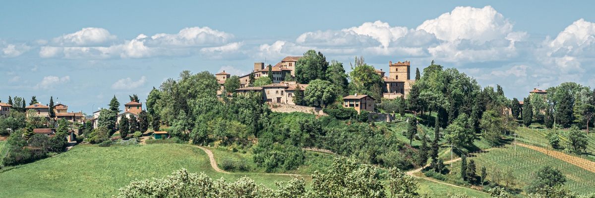 ​A Serravalle-kastély.