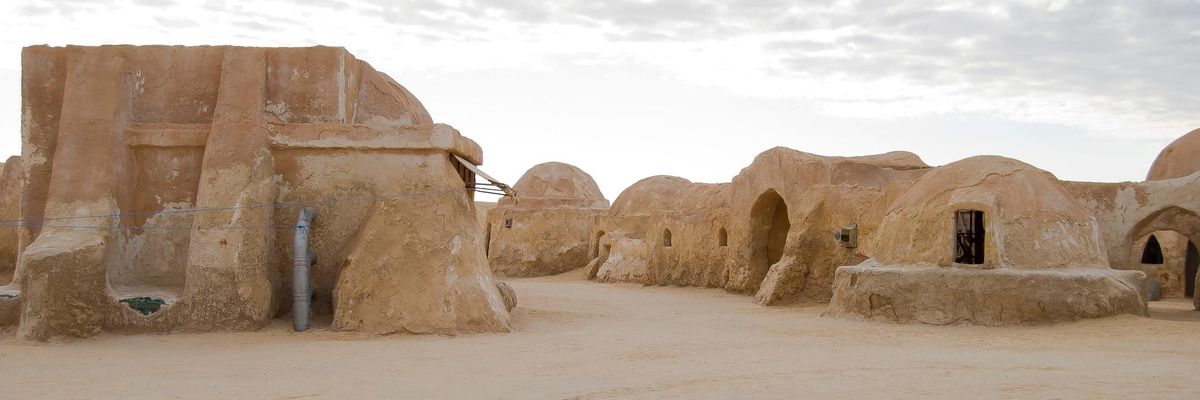 A Star Wars egyik forgatási helyszíne Tunéziában.