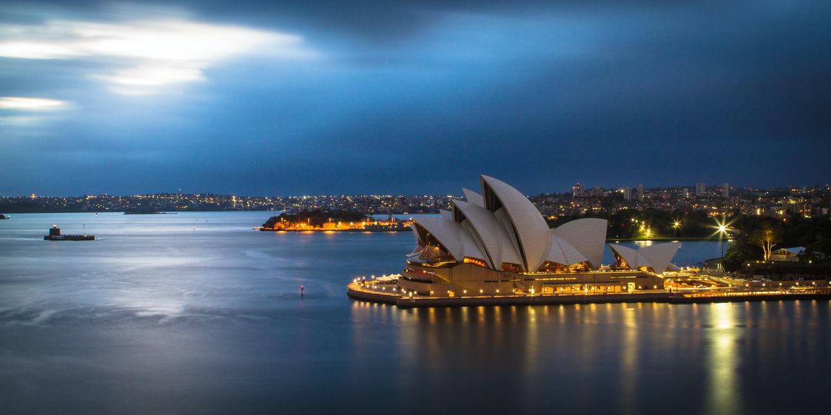 A Sydney Operaház.