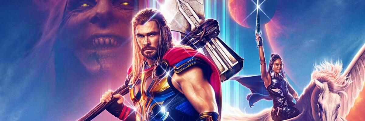 A Thor: Szerelem és mennydörgés című film plakátja.