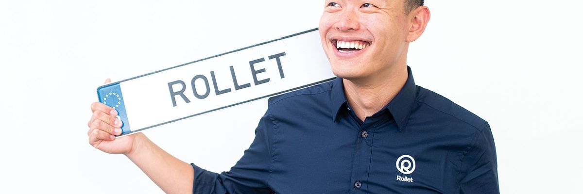 Andy Zhang, a Rollet startup alapítója