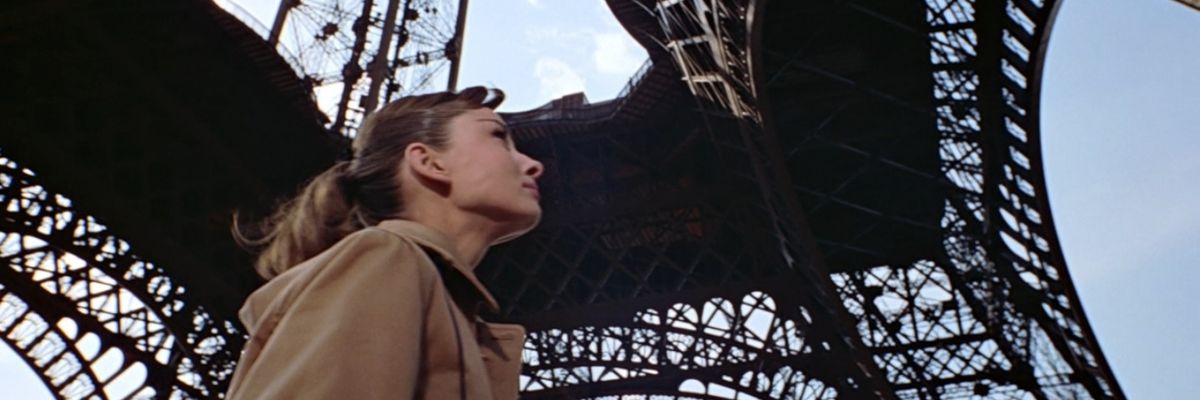 Audrey Hepburn a Mókás arc című filmben