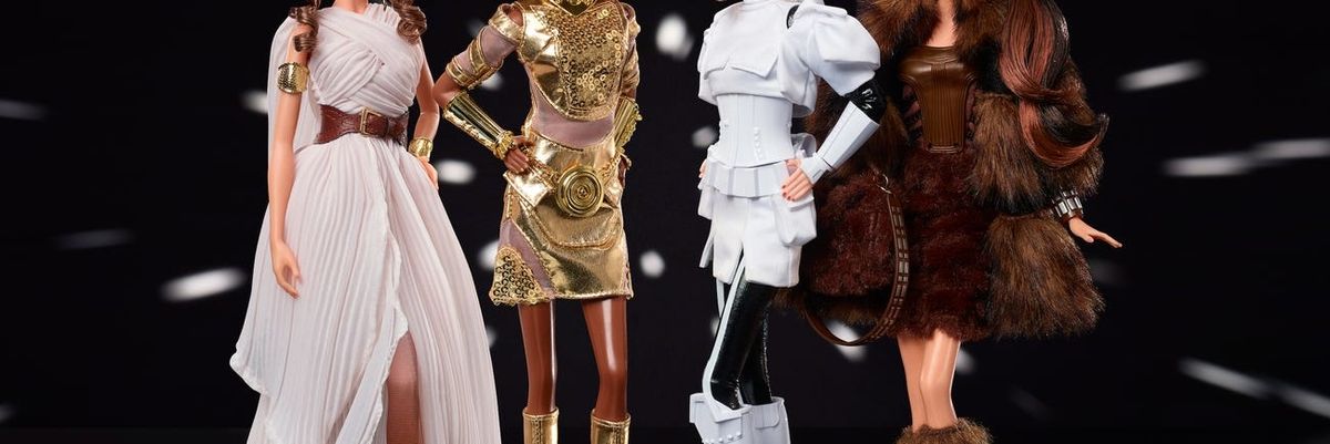 Barbie babák Star Wars ihlette ruhákban