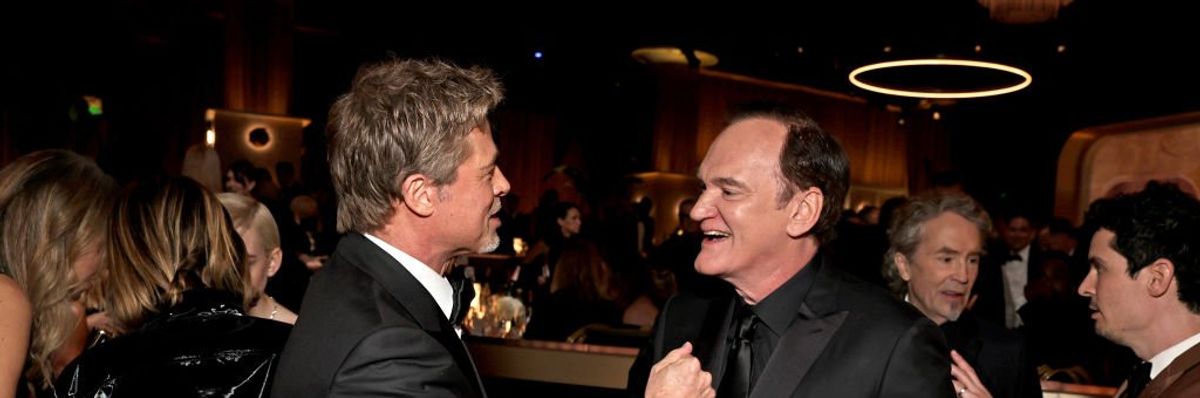 Brad Pitt és Quentin Tarantino 2023-ban