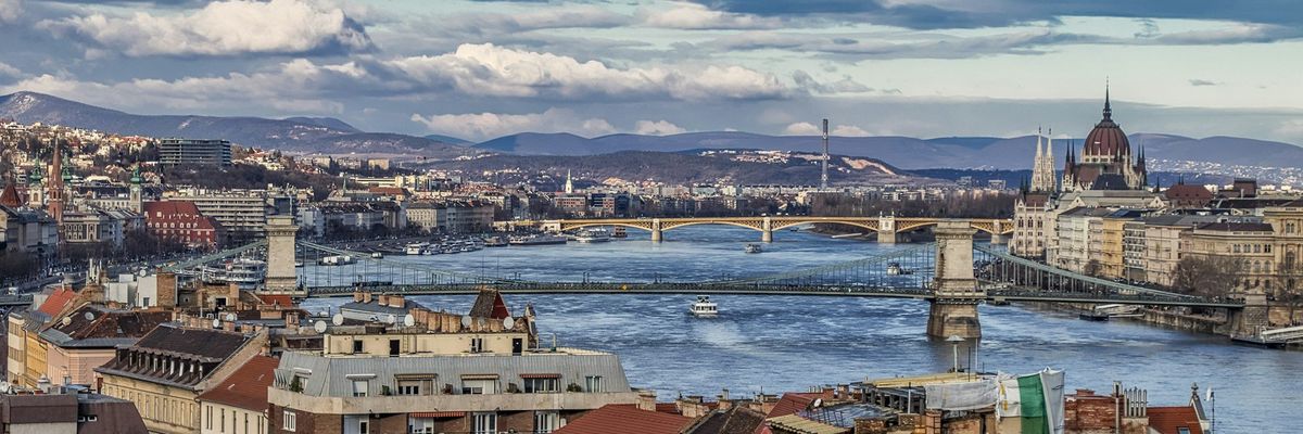 Budapest látképe