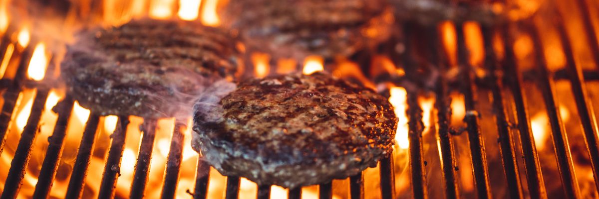 burger hús húspogácsa grill grillrács