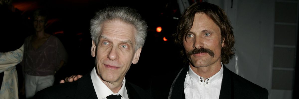 ​David Cronenberg és Viggo Mortensen