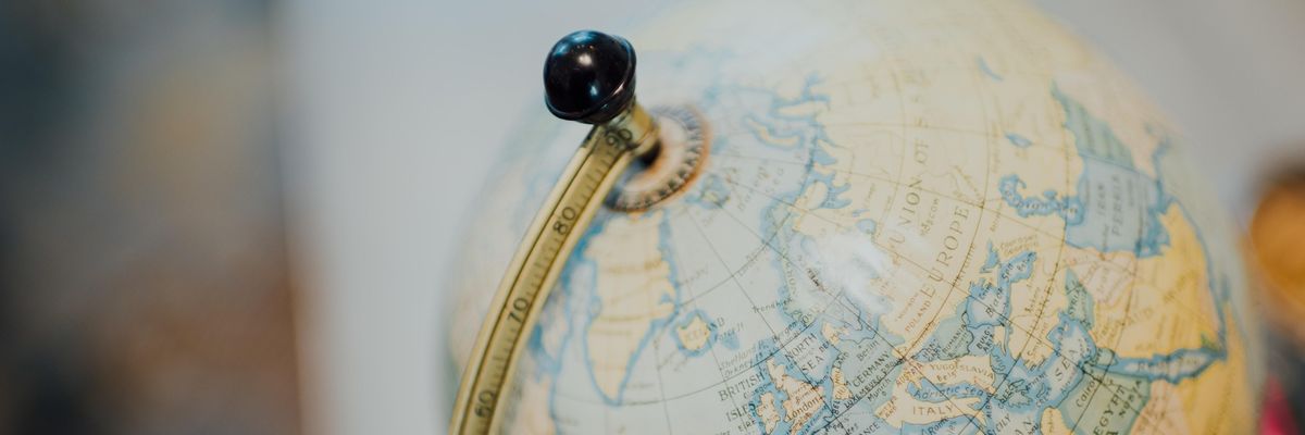 earth globe axis