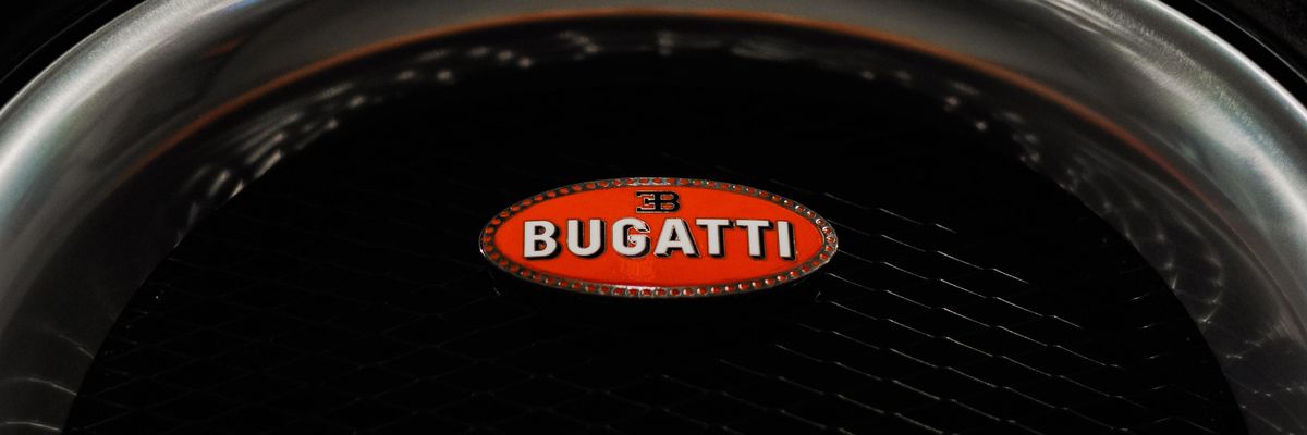 Egy Bugatti-logo.