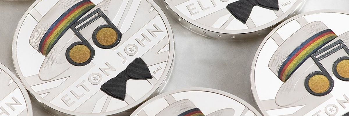 Elton John érmék