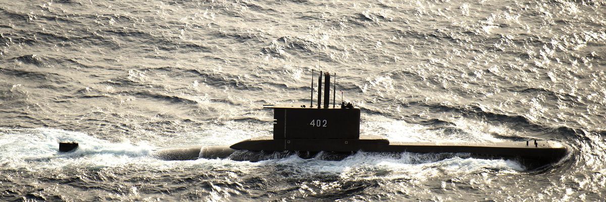 Eltűnt indonéz tengeralattjáró 