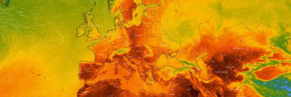 Európai hőtérkép
