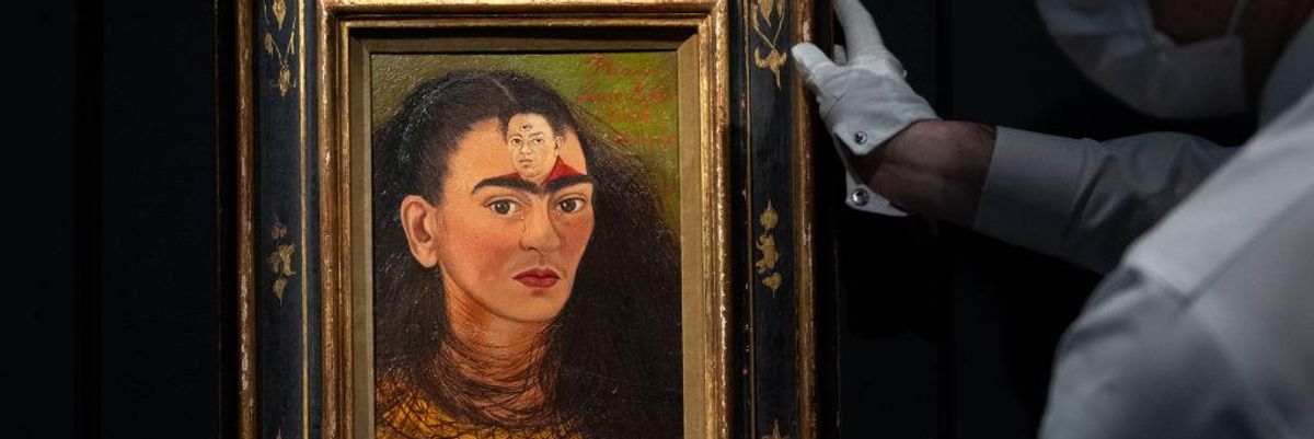 Frida Kahlo Diego y Yo című festménye