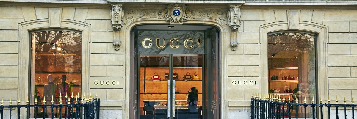 Gucci üzlet Párizsban