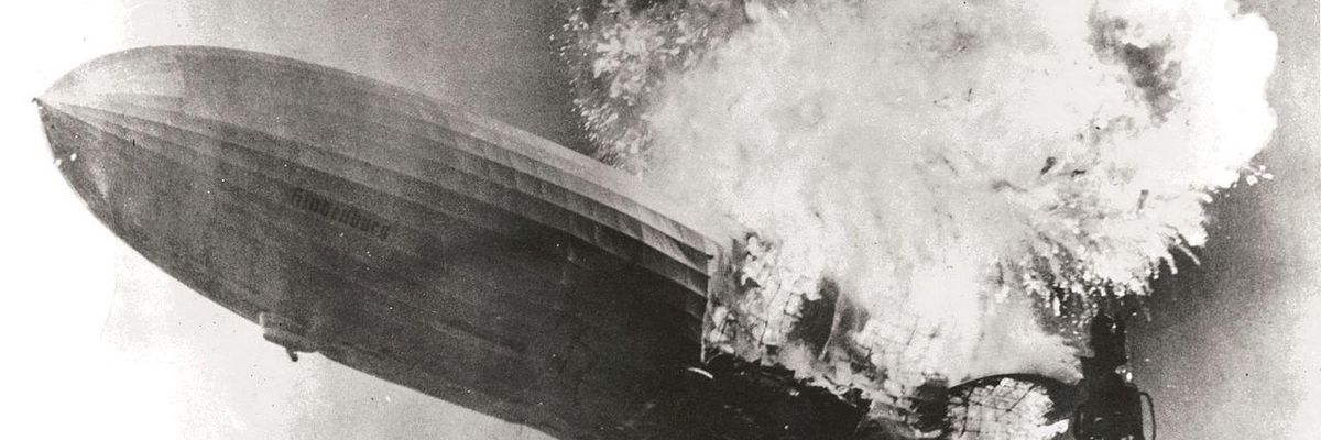 Hindenburg katasztrófa videó