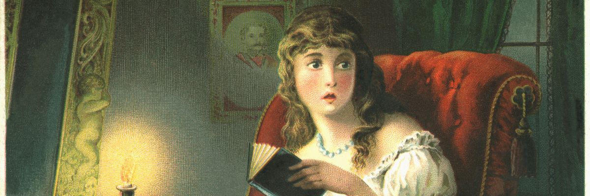ijedt lány festmény viktoriánus kor