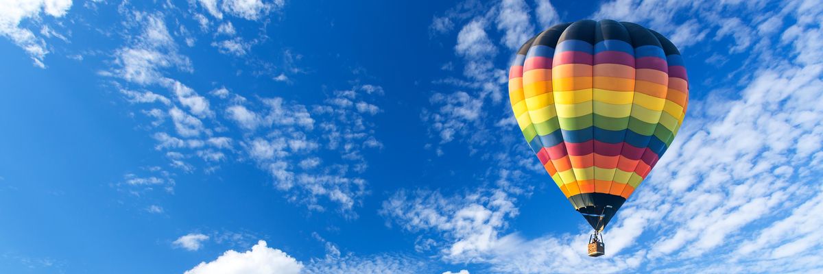 Toszkánát így még kevesen láthatták: hőlégballonok repítik a turistákat