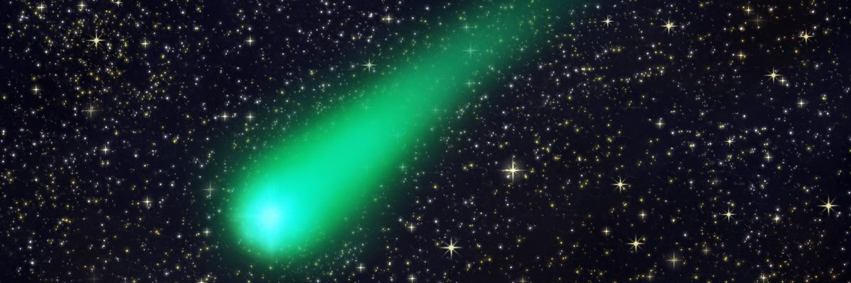 Egy óriási zölden világító meteor tűnt fel az égen