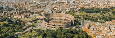 Római látkép a Colosseummal