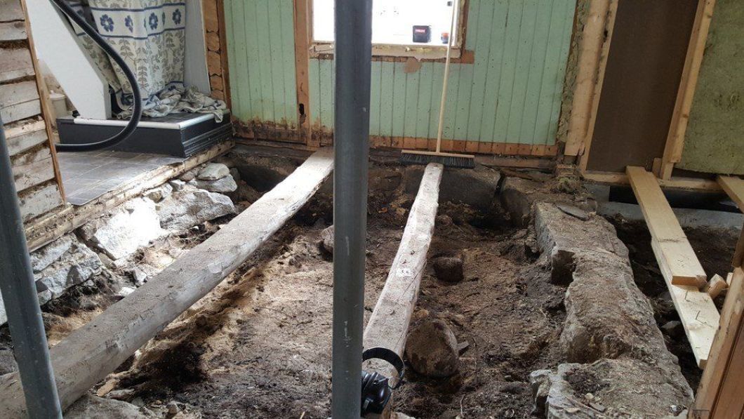 Egy norvég ház parkettája alatt talált viking temetkezési hely