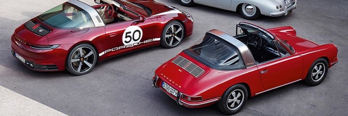 Retró stílusú, limitált szériás modellt dob piacra a Porsche
