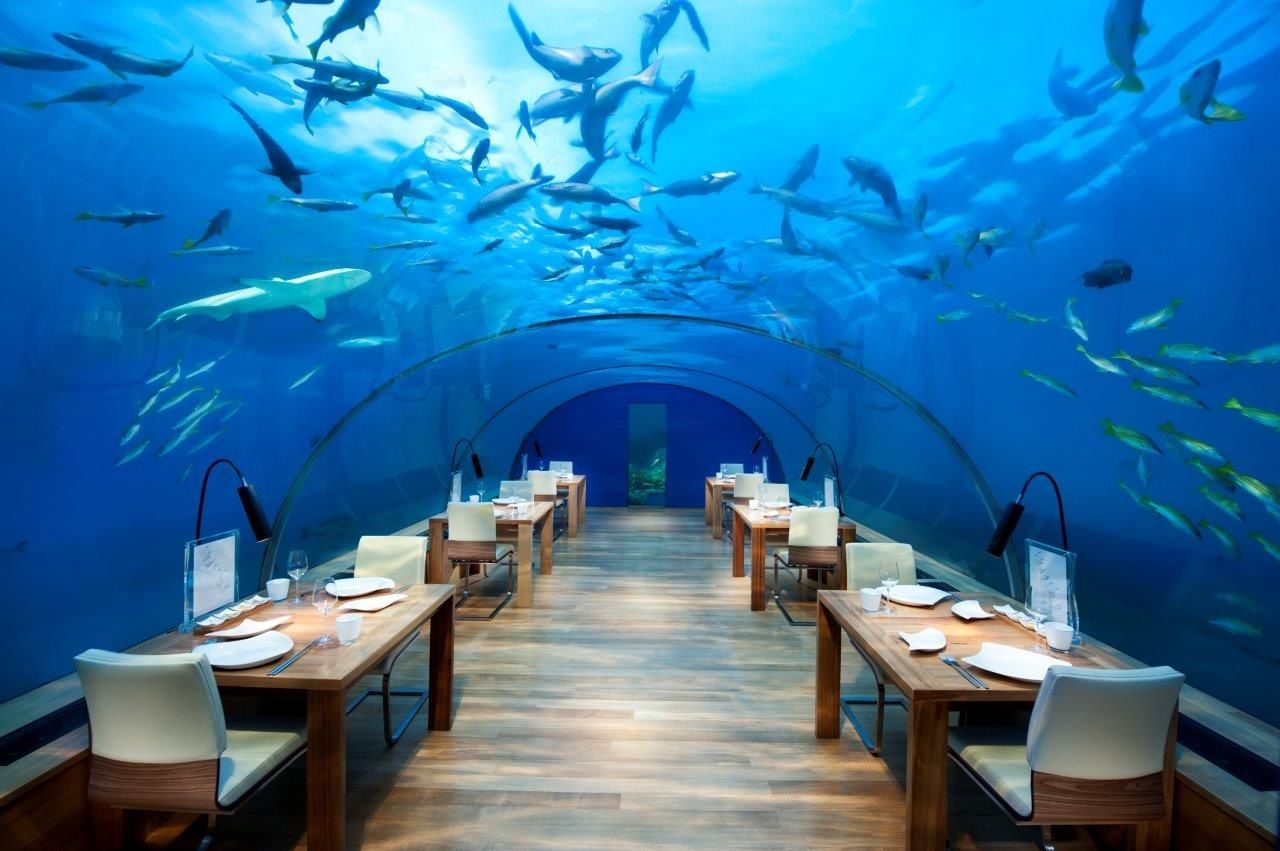 Conrad Maldives Rangali Island vízalatti étterme
