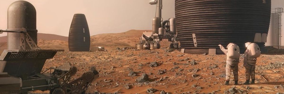 Ilyen házakban fogunk élni a Marson