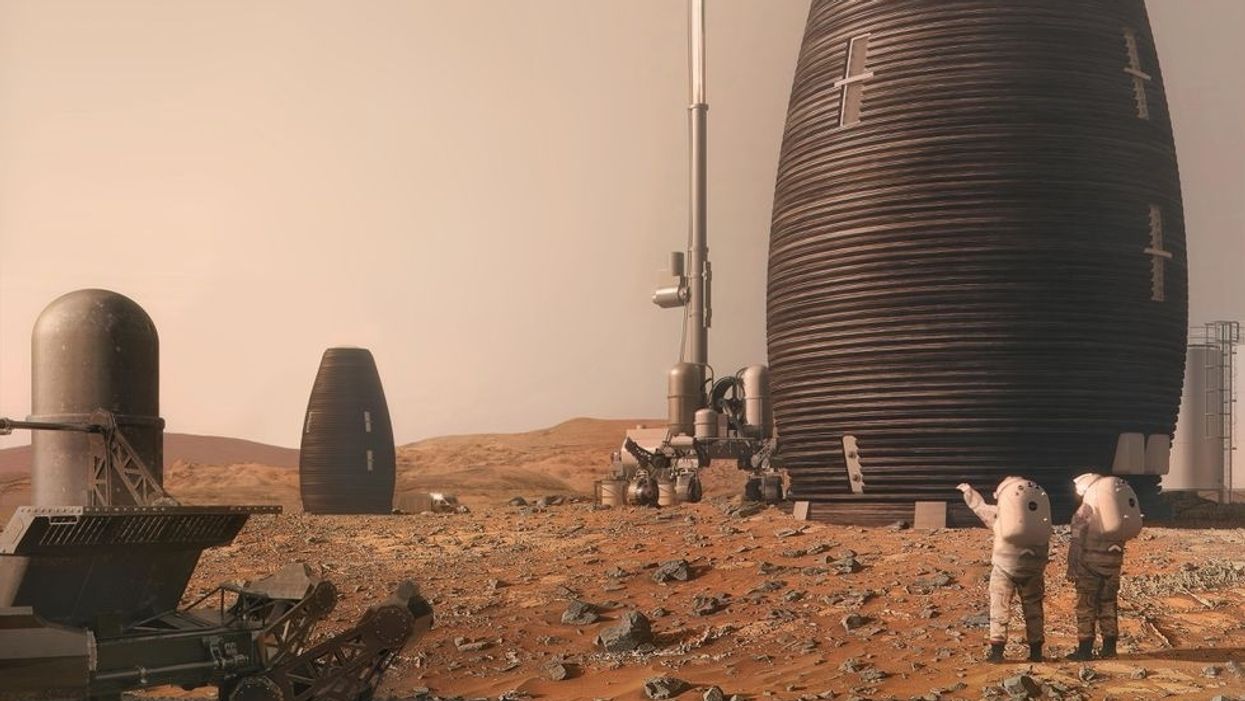 Ilyen házakban fogunk élni a Marson