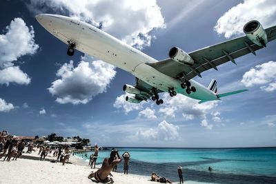 a boing 747-es, vagyis a Jumbo Jet
