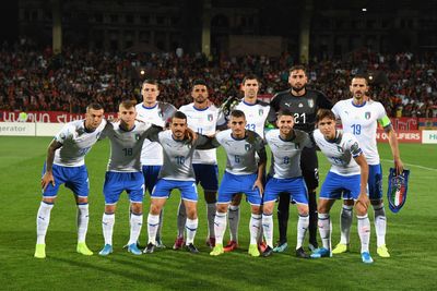 az olasz válogatott Örményország elleni kezdőcsapata