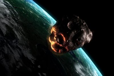 meteor aszteroida világűr Föld