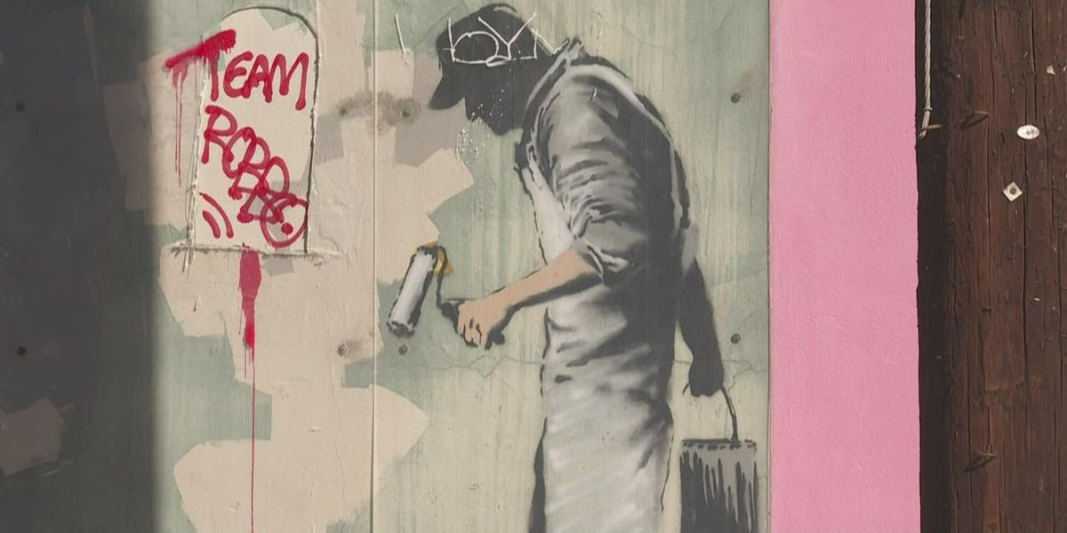 Graffitiháború: 12 éves Banksy festményeket rongáltak meg karácsonykor