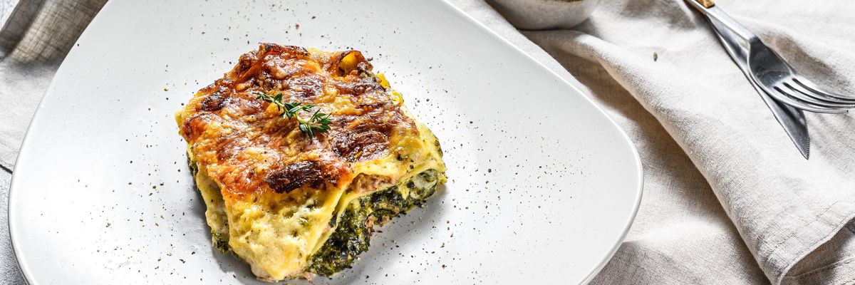 Mert a tésztaételekből sosem elég –spenótos, kecskesajtos lasagne recept
