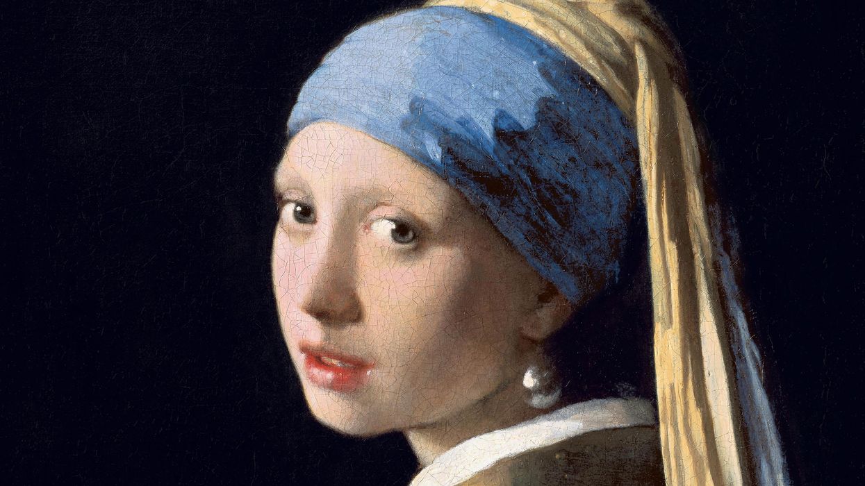 Tudományos célból nagyították fel Vermeer Leány gyöngy fülbevalóval című festményét