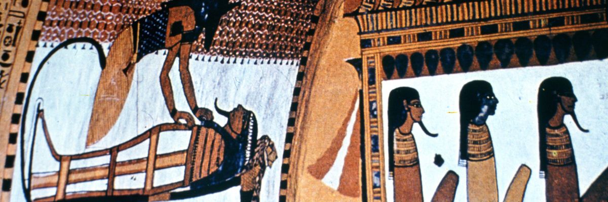 Az ókori Egyiptomból származó balzsamozási útmutatóra bukkantak