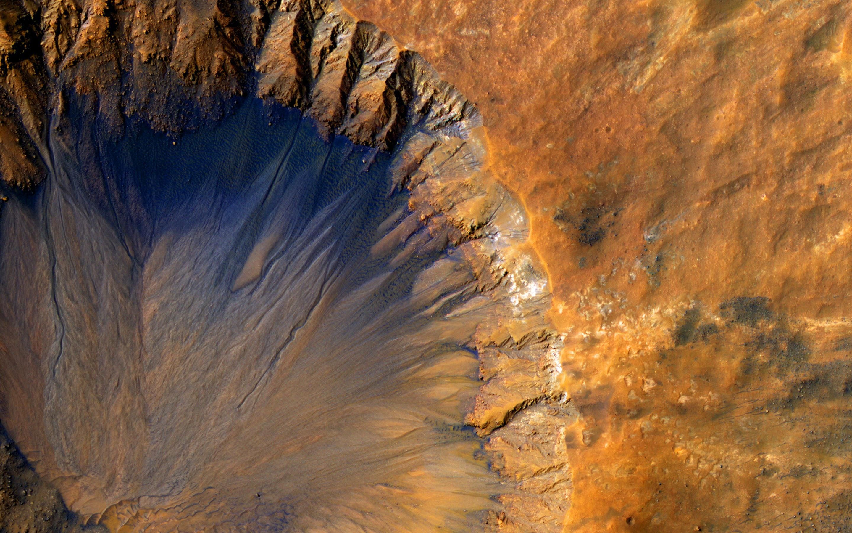 A NASA egyik robotja által készített kép a Marsról, ahol ismét észlelték a misztikus morgolódást