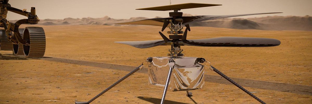 Elmaradt az első helikopteres repülés a Marson
