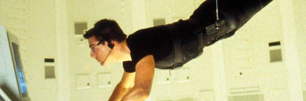 A Mission: Impossible egyik leghíresebb jelenetét majdnem kihagyták a filmből