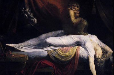 alvásparalízis festmény Henry Fuseli festménye, a The Nightmare (1781) 