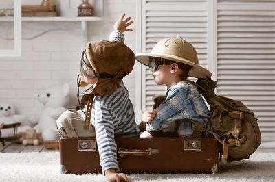 utazó gyerekek 