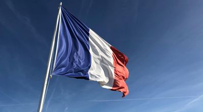 Egy francia zászló.