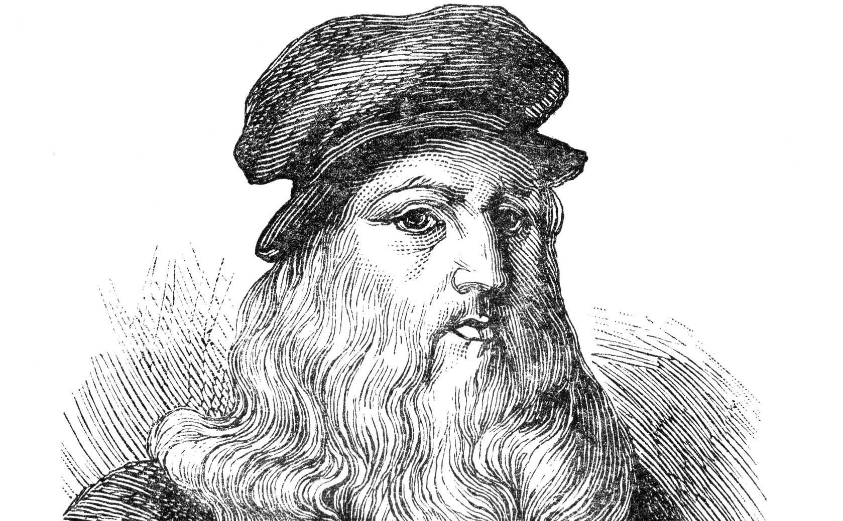 Leonardo da Vinci portréja.