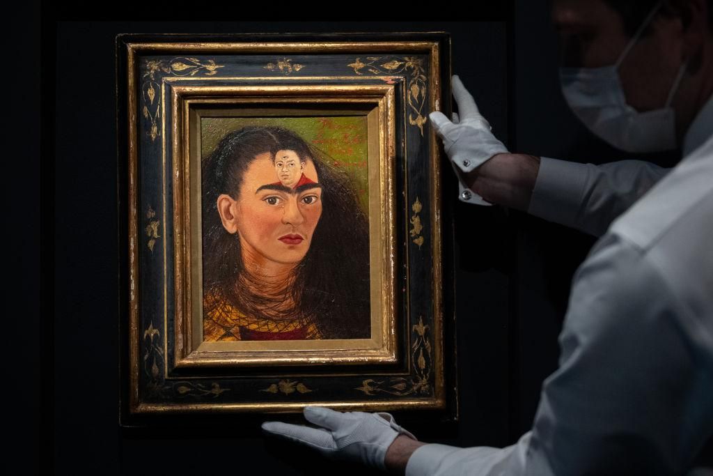 Frida Kahlo Diego y Yo című festménye