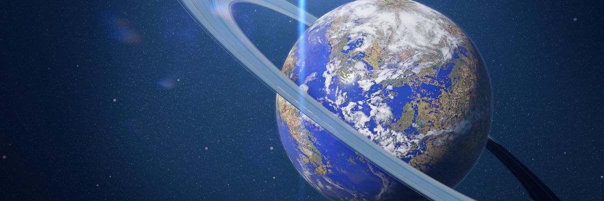 Egy tudós szerint a Szaturnusz gyűrűjéhez hasonló lehet hamarosan a Föld körül