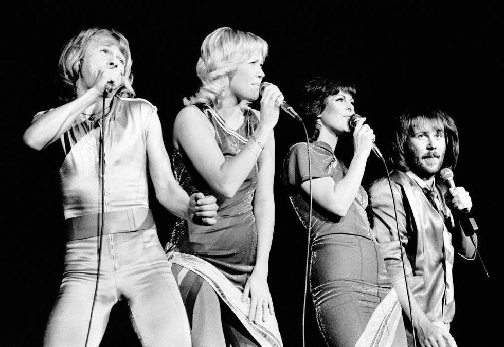 Az ABBA 1979-ben, Londonban.