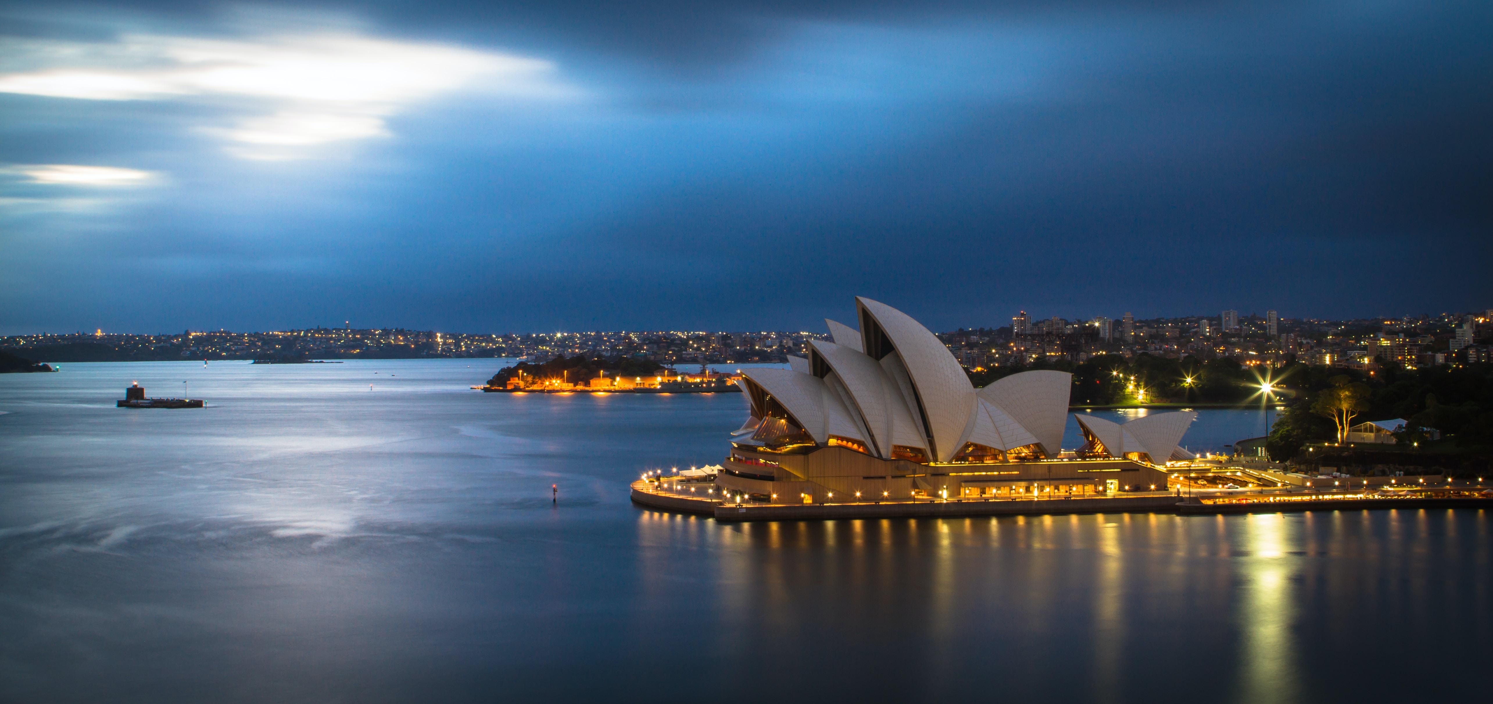 A Sydney Operaház.