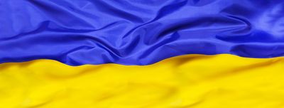 Egy ukrán zászló